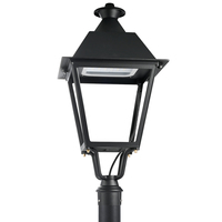 Lampu Taman LED 60W dengan Rating IP65, Penerangan Taman Luar Ruangan, Catu Daya AC, Sertifikat CE RoHs, Terdaftar ETL, Garansi 5 Tahun