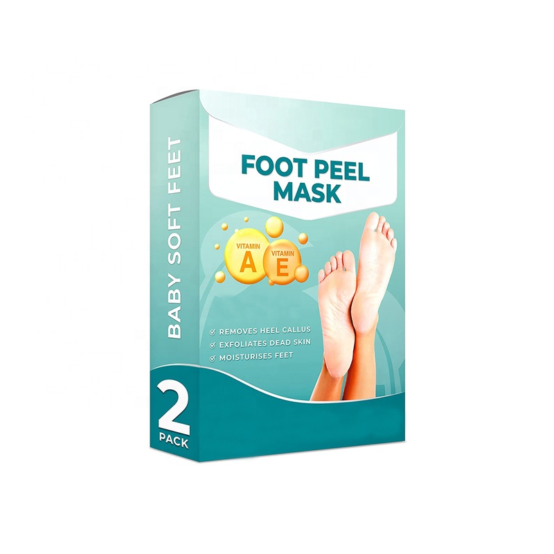 Beauty Private Label Hydro Exfoliation Peeling Footmask Sheet Feet Treatment Sock Exfoliating Skin Care Moisturizing Foot Mask