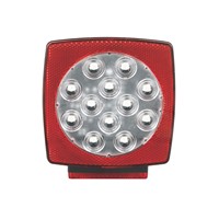 Nouveau kit d'éclairage LED 12V pour remorque avec feux de freinage, de stop, de clignotants et de positionnement, homologué SAE/DOT, indice de protection IP67, inclut un faisceau de câblage