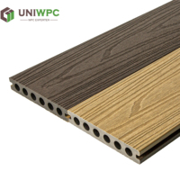 Terrasse en composite bois-plastique imperméable WPC, terrasse en composite bois-plastique antidérapante, terrasse en composite bois-plastique anti-UV, terrasse en composite bois-plastique co-extrudé