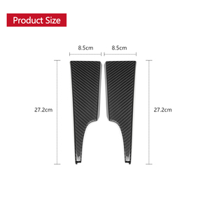 Shasha sợi carbon nhà sản xuất bán buôn Bảng điều khiển trái phải tự động phần nội thất xe nội thất Trim cho Mustang 2015 2022 - Product Image 4