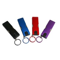 Ensemble créatif multifonctionnel compact coupe-ongles EDC combinaison lumière LED couteau de beauté avec porte-clés Gadgets pour ongles innovants