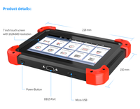 XTOOL X100 PAD X100 Pro Key Programmer Professional Auto Car OBD2 Diagnostics Tool Special Functions Lmmobilizer Key Transponder