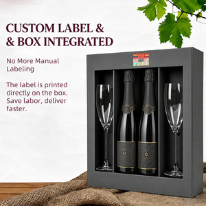 Luxury Single Bottle Red Wine Beer/<strong>Tequila</strong> Paper Box <strong>Set</strong> Offset Custom Magnetic <strong>Gift</strong> Packaging Recyclable Art Paper Brand OEM - Product Image 3