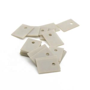 Kualitas Tinggi 180W/M.K Kinerja Termal Lembaran Keramik Alumunium Nitrida Penyerap Panas Aln Piring Keramik - Product Image 6