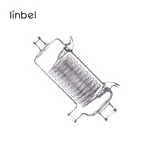 1L 5L 10L 20L 50L 100L Rotary Evaporator Glass <strong>Condenser</strong> - Product Image 2