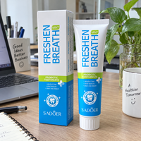 Dentifrice Probiotique en Gros OEM & ODM 120g Haleine Fraîche Nettoyage en Profondeur Élimine les Taches Blanchiment des Dents Soin Bucco-dentaire Barre de Traitement