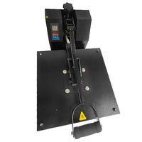 Presse à chaud à sublimation semi-automatique 38*38cm Imprimante électrique à plat pour plaque de base en aluminium pour vêtements État neuf