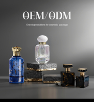 Bouteilles de parfum en verre rechargeables OEM/ODM à étiquette privée, étanches, 30 ml ~ 100 ml, avec pulvérisateur à pompe