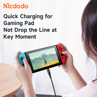 Cable de Datos Inteligente LED con Apagado Automático Mcdodo 346/741/736 de 100 W, Cable de Carga Rápida USB-C a Tipo C con PD de 100 W