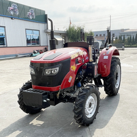 Spedizione Gratuita Trattore Agricolo TY 50HP 4WD con Caricatore Frontale, Motore Weichai, Alta Produttività, Prodotto in Cina