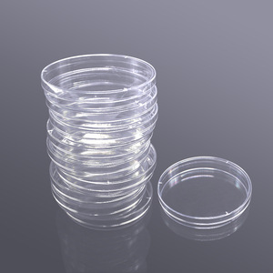 Boîte de <span class=keywords><strong>Pétri</strong></span> jetable en <span class=keywords><strong>plastique</strong></span> (sans bactéries) 90mm x 15mm Modèle SC-90-D Consommables de laboratoire de chimie et de biologie 10 sachets 50 boîtes - Product Image 4