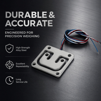 Sensor de Peso de Microcelda de Carga Plana y Delgada de Puente Completo de 4 Hilos, Miniatura, 5kg 10kg 20kg 30kg 50kg 75kg 100kg 150kg