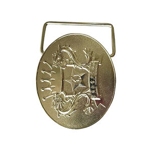 Hebillas de Metal de Aleación Personalizadas, Bronce Antiguo, Logotipo Personalizado, Hebilla de Cinturón de Moda Duradera con Diseño de Vaquero Occidental en 3D - Product Image 3