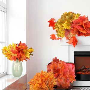 Easy To Obtain Artificial Maple Leaf Arrangement 100-200Cm Silk Flower Home Decor For Thanksgiving <b>Christmas</b> Halloween - Product Image 3