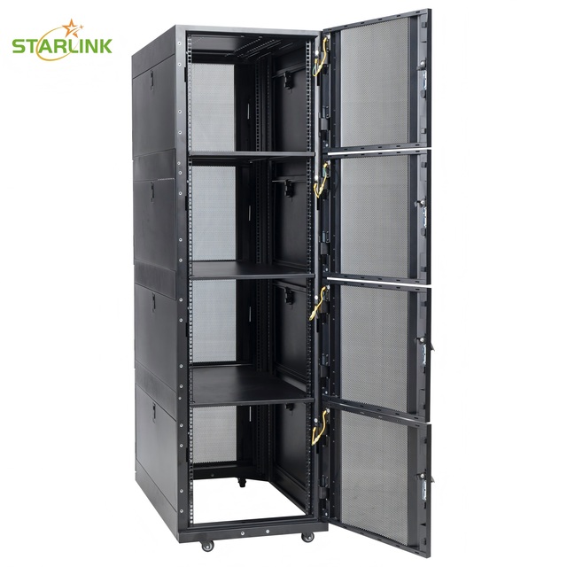 Starlink 19 Inch Wall Mount 4 Section Server Rack Cabinet for Data Center and Networking