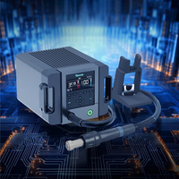 Station de dessoudage à air chaud intelligente QUICK 861 PRO 220V/110V, nouvelle, avec écran numérique 550, outil de réparation pour carte mère de téléphone portable et circuits intégrés