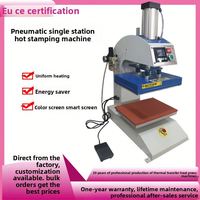 Manufacturers Pneumatic Automatic Single-Station Labeling Machine for Clothing Heat Transfer Heat Press