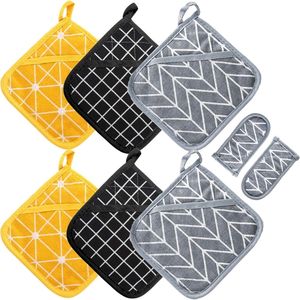 Custom-printed Logo Cotton Fabric <b>Pot</b> <b>Holder</b> For Kitchen Use - Product Image 1