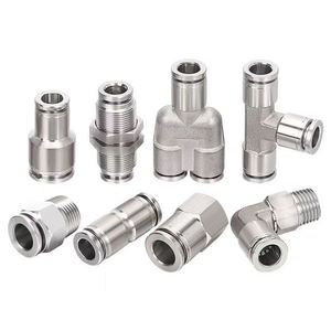 Conexiones Neumáticas para Bolsas de Plástico de Alta Presión y Alta Temperatura, Roscas Británicas y Americanas BSP PT NPT, Marca YIIDNN, 1 Año de Garantía - Product Image 6