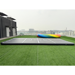 Tapis d'air gonflable pour la gymnastique, le cheerleading et le yoga, en PVC avec pompe, pour la maison, la salle de sport et l'extérieur, DWF Air Track Ext - Product Image 2