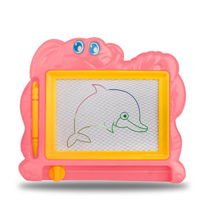 थोक सुपरडॉट्स ब्लू चुंबकीय प्लास्टिक ड्राइंग बोर्ड पर्यावरण के अनुकूल शैक्षिक खिलौने माता-बच्चे इंटरैक्टिव पेंटिंग ग्रिफिटी - Product Image 1