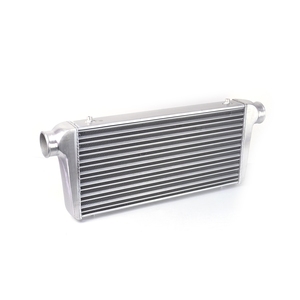 Radiateur <span class=keywords><strong>Intercooler</strong></span> de Voiture 600x300x76mm en Aluminium à Barres et Plaques, Entrée d'Air Froid, Sortie 76mm, Entrée Turbo 3 Pouces, Universel - Product Image 4