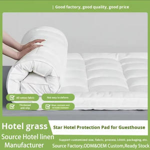 Milieuvriendelijke Zachte Bedbeschermer Verdikte Antislip Beschermende Pad Comfortabele Matras Topper Voor Hotels En Pensions - Product Image 6