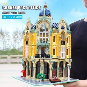 For Mould King 16010 Street View Corner <strong>Post</strong> <strong>Office</strong> Building Blocks Model 4030PCS Educational <strong>Toy</strong> in Plastic Festival Gift - Product Image 4