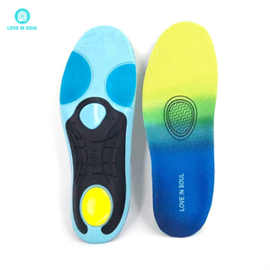 Plantillas LOVE in SOUL a prueba de golpes con amortiguación de gel de PU y soporte de arco de Poron para zapatillas deportivas y zapatos de seguridad laboral - Product Image 6