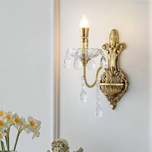 Nordic Luxury Crystal LED <b>Wall</b> Lamp for Bedroom Living Room Corridor Hotel Loft Villa Home Decoration Art Creative <b>Sconce</b> - Product Image 3