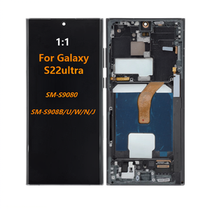 หน้าจอ OLED คุณภาพสูง 1:1 พร้อมทัชสกรีน รุ่น <span class=keywords><strong>S22</strong></span> Ultra พร้อมกรอบ ขนาด 6.8 นิ้ว รับประกัน 1 ปี สำหรับโทรศัพท์มือถือ - Product Image 1