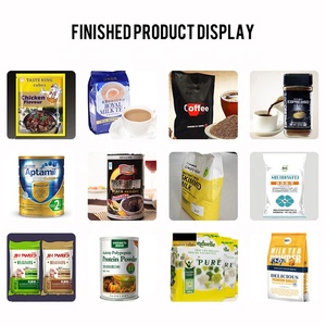 Máquina de llenado de polvo de café de 1 kg, pequeña, eléctrica, semiautomática, de acero inoxidable, con engranajes, para bebidas y productos químicos - Product Image 4