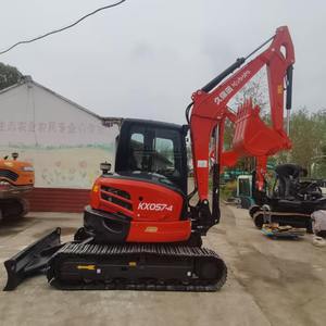 Mini-excavatrice KX057-4 de 5 tonnes, prix bas, haute qualité, système hydraulique, moteur d'origine, PLC, bon état d'occasion - Product Image 6