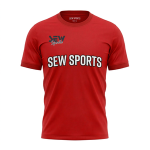 Camisetas de Fútbol para Adultos, Personalizables con el Logotipo del Equipo, Manga Corta, Transpirables, Resistentes a la Decoloración, de Secado Rápido para Verano - Product Image 1