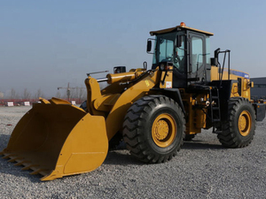 5 Ton Front Loader Wheel Loader with Engine & Gearbox High Operating Efficiency - Product Image 4