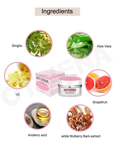 Skin care cosmetics facial cream lotion organic day and night beauty whitening cream