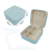 Boîte Cadeau Moderne Portable à Fermeture Carrée pour Bijoux, Emballage Manuel pour Boucles d'Oreilles, Clous d'Oreilles, Colliers et Bagues