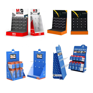 Suporte de Exibição de Papelão Personalizado para Ponto de Venda, Bandeja de Papelão Corrugado para Supermercado, Suporte para Bebidas - Product Image 3