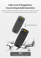 PDA MC405 lite Android 11 4+64 Go, caméra 13 MP, 5000 mAh, scanner de codes-barres Android, PC mobile robuste 2D