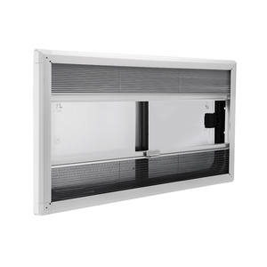 Ventana Lateral Corredera <span class=keywords><strong>para</strong></span> RV con Marco Negro, <span class=keywords><strong>Ventanas</strong></span> Bloqueables <span class=keywords><strong>para</strong></span> Caravana/Camper con Vidrio Aislante <span class=keywords><strong>para</strong></span> Conversión de Remolque de Viaje - Product Image 6