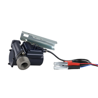 Kit de pompe de transfert de carburant 12V 15 GPM pour diesel, kérosène, essence avec buse manuelle, tuyau et filtre, électrique