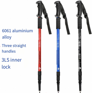 High Quality Aluminum Trekking Pole Folding Elderly <strong>Walking</strong> <strong>Stick</strong> - Product Image 2