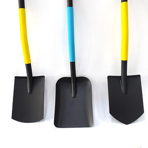 Herramientas manuales agrícolas Mango de fibra de vidrio Pala de acero para jardín - Product Image 2