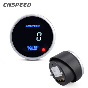 Medidor digital de temperatura del agua CNSPEED, luz LED azul de 52 mm, 12-24 V, para carreras de coches - Product Image 1