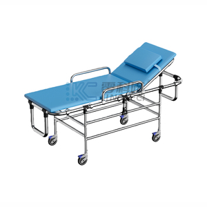 Chariot de transfert médical pour patients sans transfert magnétique avec <span class=keywords><strong>roulettes</strong></span> robustes pour le service de radiologie - Product Image 6