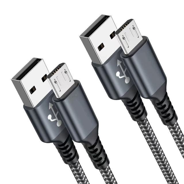 Wholesale Nylon Braided 5A USB Fast Charging 3A Data Transmission Cable 1M Length Micro Cable for Mobile Phones Electronics