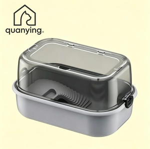 Terrario <span class=keywords><strong>Grande</strong></span> Minimalista de Plástico Grueso para Reptiles, Diseño Limpio sin Bordes, Recinto Personalizado, Vivario Moderno y Elegante - Product Image 1