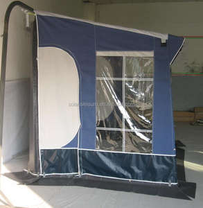 Camping-car caravane extérieure auvent d'air salle RV tente <span class=keywords><strong>gonflable</strong></span> auvent côté caravane auvent chambre supplémentaire caravane annexe - Product Image 5