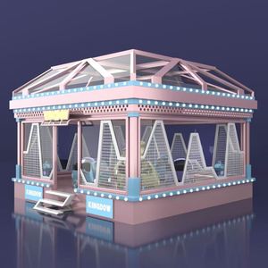 Indoor/<b>Outdoor</b> Amusement <b>Train</b> Fiberglass and Metal with Steel Components for Shopping Malls - Product Image 1